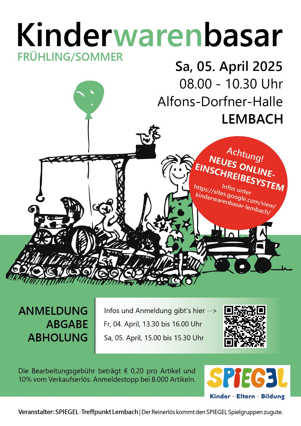 Kinderwarenbasar Frühjahr/Sommer 2025